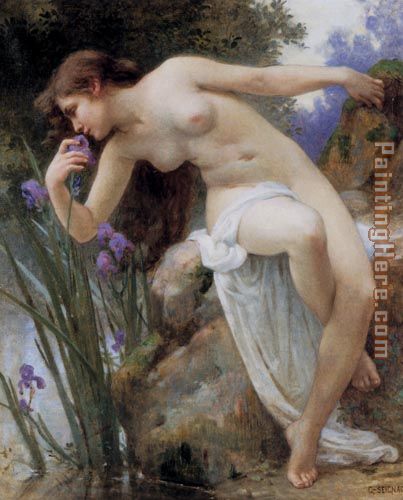 The Fragrant Iris painting - Guillaume Seignac The Fragrant Iris art painting